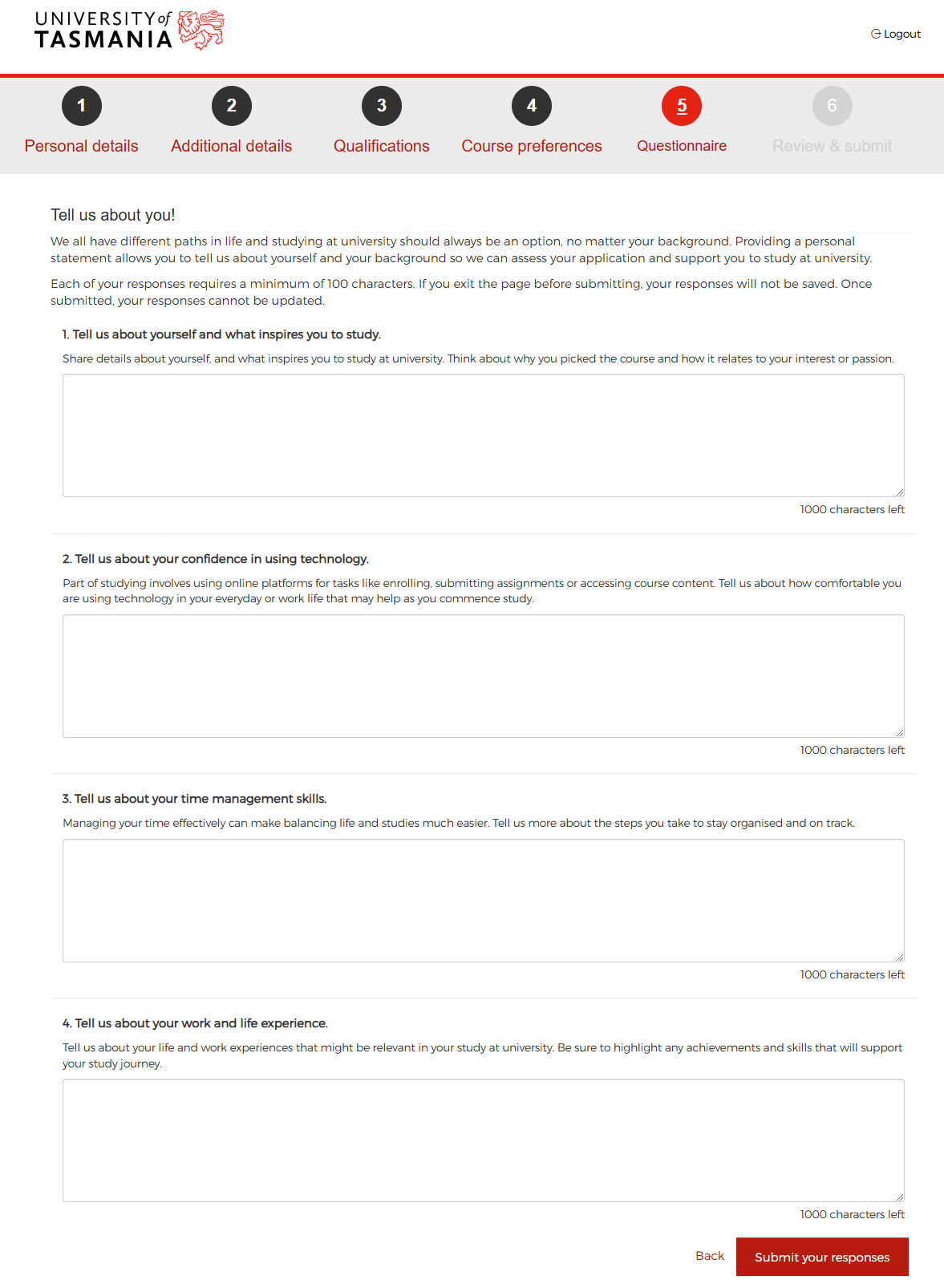 Questionnaire Questionnaire